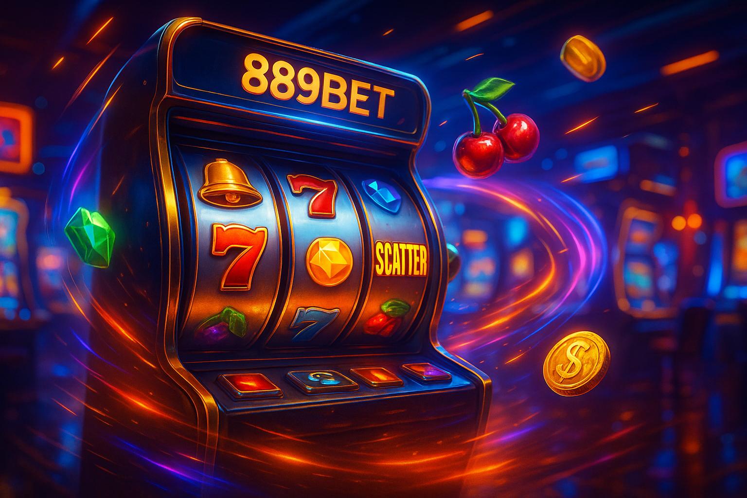 Explore o mundo das slot machines no 889BET Casino